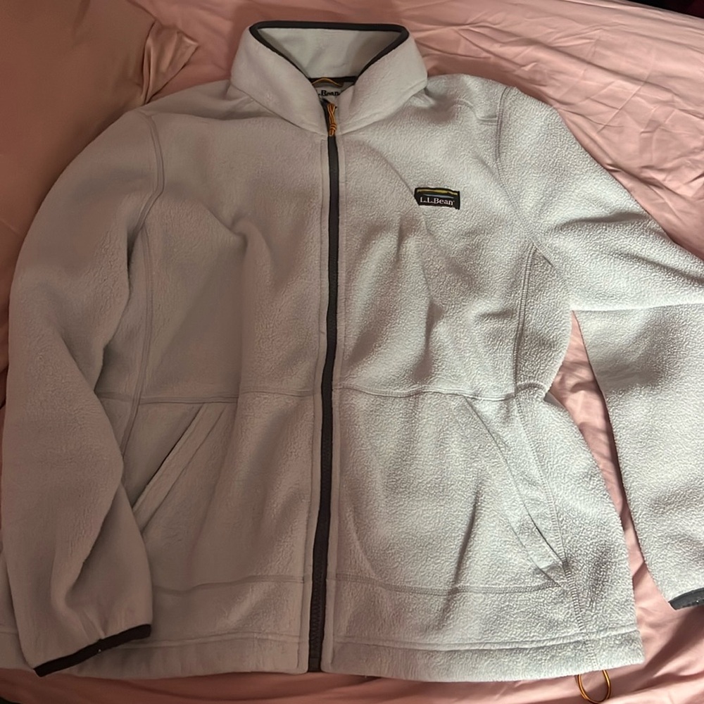 L.L Bean Women's Fleece Full Zip Jacket with Pockets